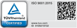 NCI ISO certification logo by TUV Rheinland